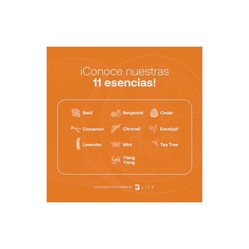 Aceite Esencial con Ingredientes Puros y Naturales, Aromalogía de 50