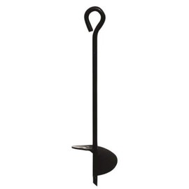 Tie Down 4x15x1/2 Eye Anchor,Black