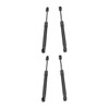 KAIHUIXING 4pcs - Hood Lift Supports Front Side Struts Black