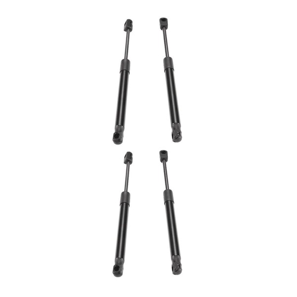 KAIHUIXING 4pcs - Hood Lift Supports Front Side Struts Black
