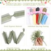 GURVOCY 6 PCS Sage Green Large Pull Bows for Gift