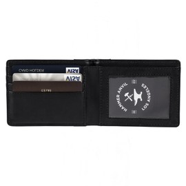 HAMMER ANVIL Mens Slimfold Wallet RFID Safe Thin Bifold Front Pocket Wallet Grey