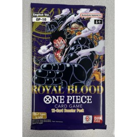 (1 Qty) OP-10 One Piece Royal Blood Booster Pack ENGLISH Factory Sealed From Box