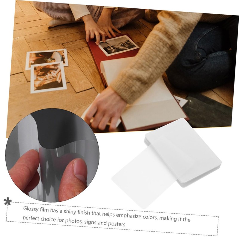 Operitacx Laminating Pouches Plastic 200 Sheets Laminating Pouches for Photos