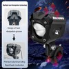 Nacowo Motorcycle Auxiliary LED Fog Lights Driving Light Spotlight with
