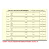 Cherry NCR Confidential Visitor Sign in NCR Duplicate Refill Pack