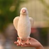 LuLezon Realistic White Dove Plush -24cm Peace Dove Stuffed Animal