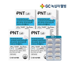 GC Green Cross Wellbeing PNT Chondroitin Mucopolysaccharide Triplus 60 Tablets 4 Boxes / GC녹십자웰빙 PNT 콘드로이친 뮤코다당단백 트리플러스 60정 4박스
