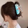 1Pack Starfish Hair Claw Clip - Summer Beach Starfish Hair