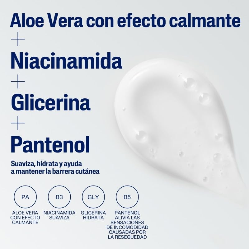 Cetaphil Crema Limpiadora Espumosa Hidratante Facial Rostro Sensible 473 ml