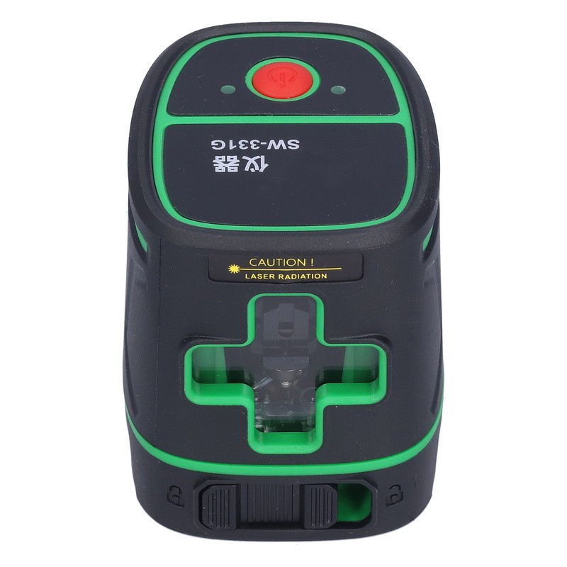 SW‑331G Cross Laser Meter Horizontal Vertical Green Beam Leveling Tool