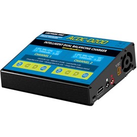 Common Sense Duo MAX - 200W 10A Two-Port Multi-Chemistry Balancing Charger (LiPo/Life/LiHV/NiMH)