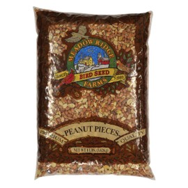 Meadow Ridge Farms Peanut Pieces Wild Bird Food, 8-Pound Bag