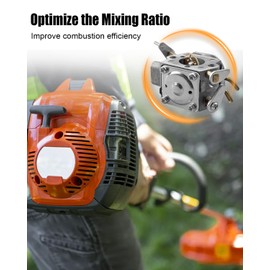 HUFEWU HUFEWU Carburetor Carb Kit Fit for HUSQVARNA 130C 130L 330LK, Trimmer Brushcutter Spare Parts Replace 531127910