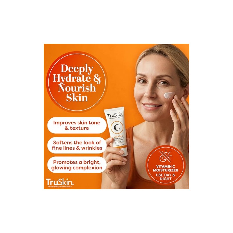BEST Vitamin C Moisturizer Cream for Face - [BIG 4-OZ]