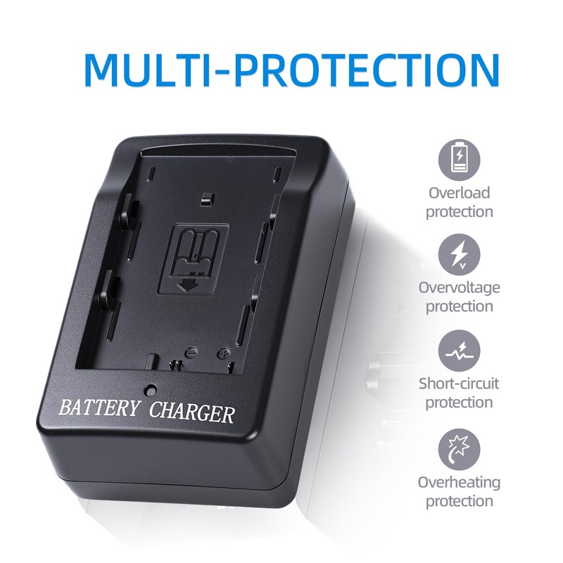 KWTOUL MH-18a Battery Charger for EN-EL3e EN-EL3 EN-EL3a Battery Compatible
