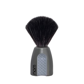 Nom - Shaving Brush - ERIK Series - Pure Badger Hair - Plastic Grey