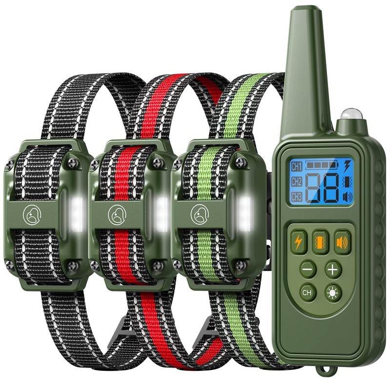 Heaflex Dog Training Collar with Remote, 2600FT Range,4 Training Modes