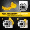Trim Router Hose Adapter Compatible with Dewalt DCW600, Accessories for