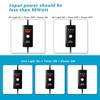 Indoor Extension Cord with Timer 2/4/12Hour Countdown, 60W 6.5 FT