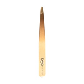 Bob Premium Tweezers Slant Gold