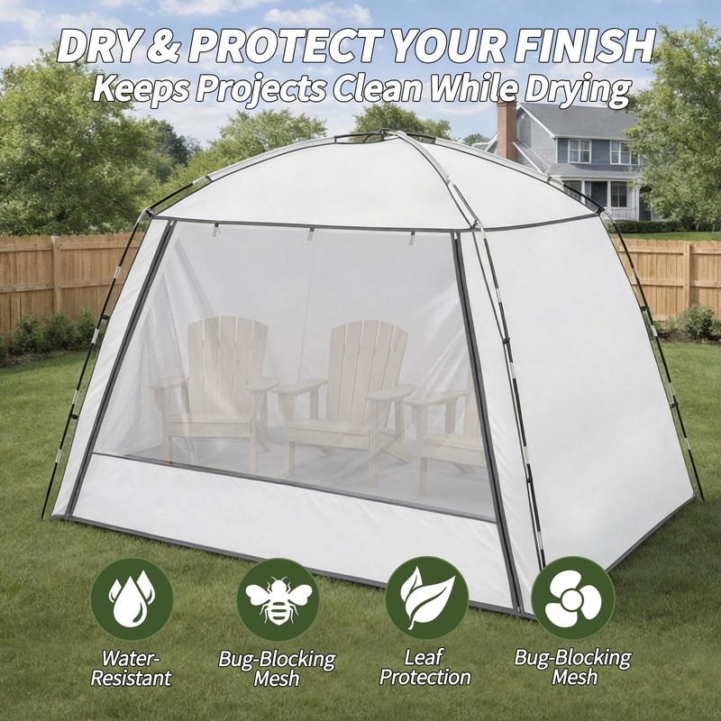 VOXOR Portable Paint Booth Tent, Large 10 x 6 x