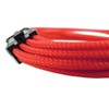 Red Braided 6-pin PCI-E Extension