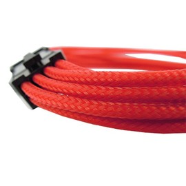 Red Braided 6-pin PCI-E Extension