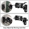 WellMade Thumb Gate Latch Heavy Duty,Self Locking Door Latches and