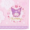Sanrio 965324 Sakura Design Series Petite Towel, Kuromi, Kuromi, 9.8