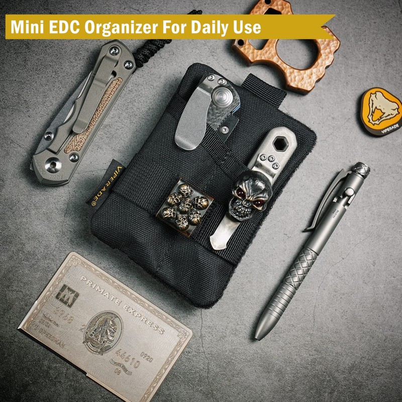VIPERADE VE15 Mini EDC Pouch, Small EDC Organiser Bag with