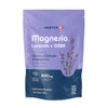 Citrato Magnesio Polvo GABA Lavanda Mora Azul Pack 2x150g