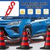 Glarks 21pcs 5M x 6mm Plastic Chain Barrier with S