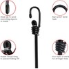 iCOMO 8 Pack Bungee Cord with Hooks, 24" Heavy Duty