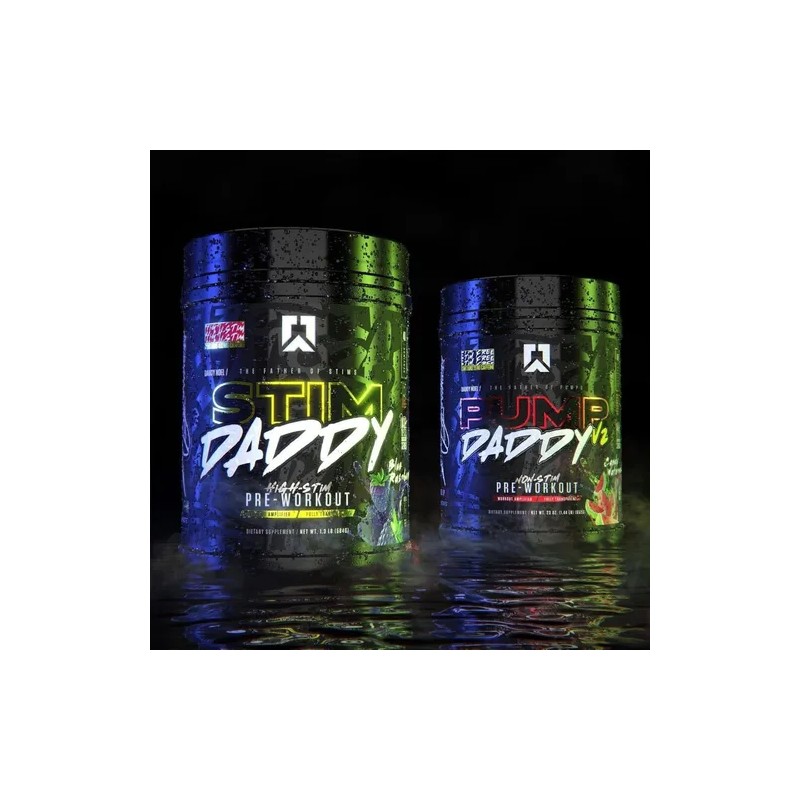 Ryse Pump Daddy 40 Serv Pre-entr Sabor Blue Raspberry Blue