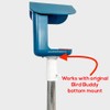 Pole Mount Adapter for Bird Buddy (2 3/8" Galvanized Pipe)
