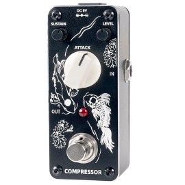 Sondery Compressor Pedal For Electric Guitar And Bass, Mini Compressio