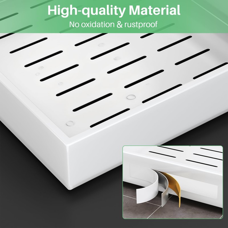 2Pack Pull out Cabinet Organizer, 21"Deep, Heavy Duty Full-extension Slide