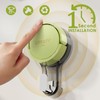 2 Pack - Powerful Suction Wall Hooks, Waterproof Clothes &