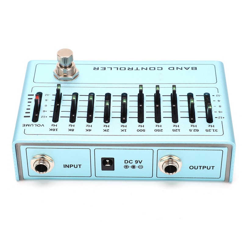 Sound Equalizer 10 Band EQ Pedal Guitar Bass Tuning Accessories