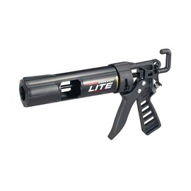 TAJIMA Caulk Gun - 1/10 Gallon (10 oz) Convoy Lite Caulking Tool with Ultra Lightweight ABS Construction & Auto Flow Stop - CNV-100LT