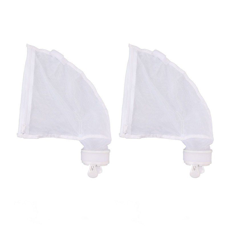 2Pcs Pool Cleaner All Purpose Bag with Zipper Enclosure Replacement
