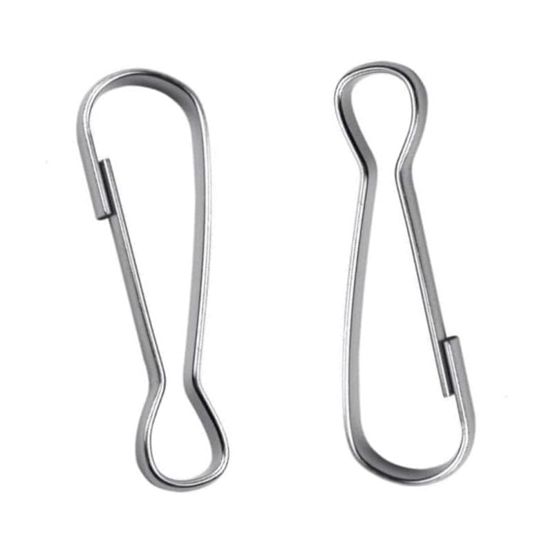 QLXHBOT Lanyard Clips, Lanyard Hooks 100pcs,1.26 in Premium Clasps Hooks