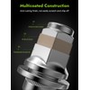 AUTOPTIM M12x1.5 Mag Lug Nuts - Replacement for Toyota Tacoma