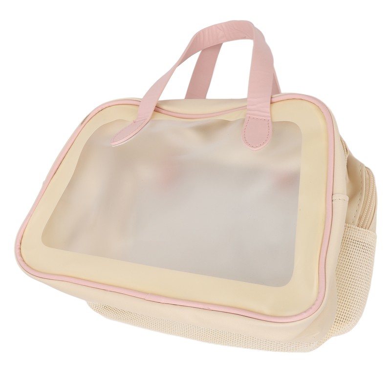 Dry Wet Toiletry Bag Breathable Mesh Dry Wet Separating Makeup