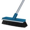 Stiff Bristle Deck Brushes for Scrubbing Heavy Duty with Rubber
