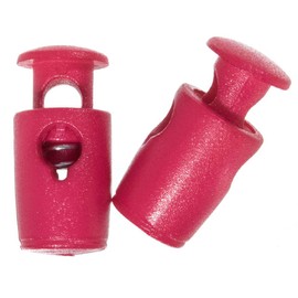 Micro Single Barrel Cord Locks – Best for Mini, Micro, Nano Paracord Projects (Pink, 10 Pack)