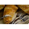 Grunwerg Windsor Carded 4-Piece Pastry Fork Set 4PAFWDR/C, 18/0 Stainless
