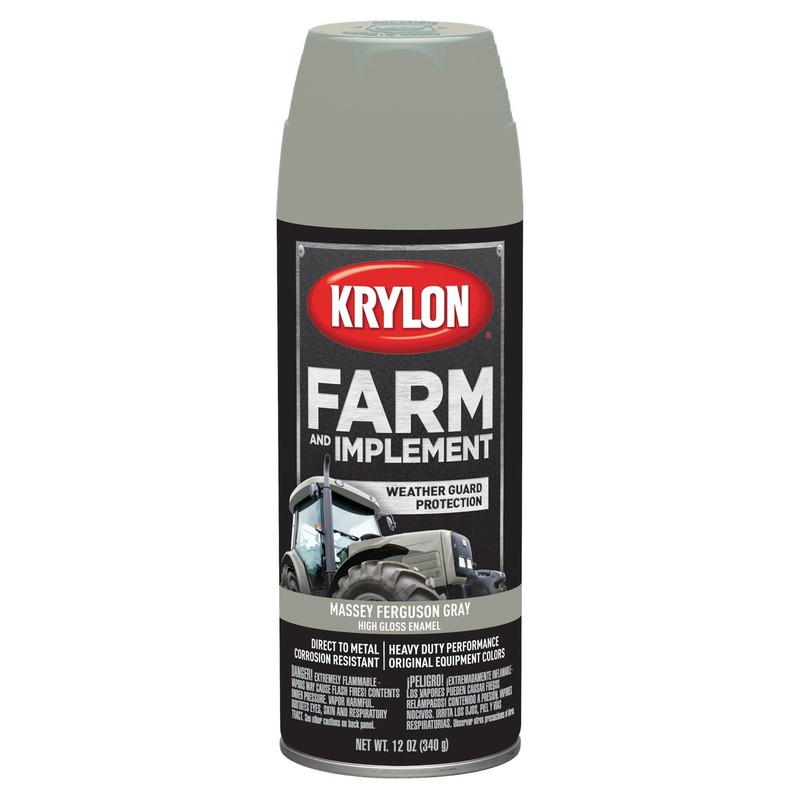 Krylon Farm & Implement Spray Paint, High Gloss, Massey Ferguson