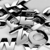 Pack of 40 DIY 3D Chrome Car Emblem Stickers, Alphabet